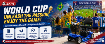 How Mobility Scooters Help Fans Enjoy the World Cup More Comfortably