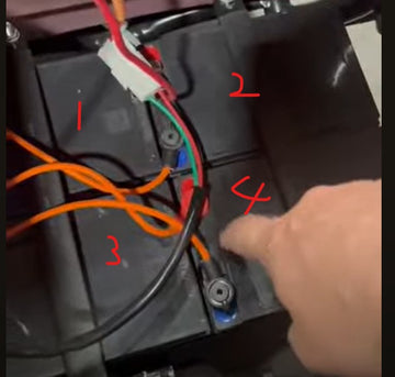 XW-E05 MOBILITY SCOOTER BATTERY PACK (including 4pc)