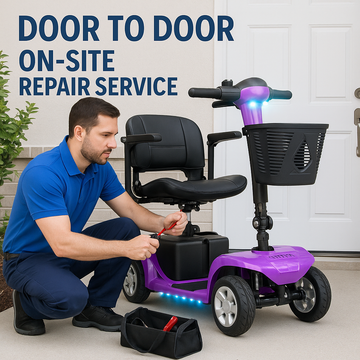 Mobility scooter door to door repair service （R100）Free Shipping