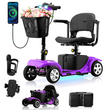 SKRT R100 Mobility Scooter – Lightweight, Travel-Ready, Easy Setup, Airline-Friendly